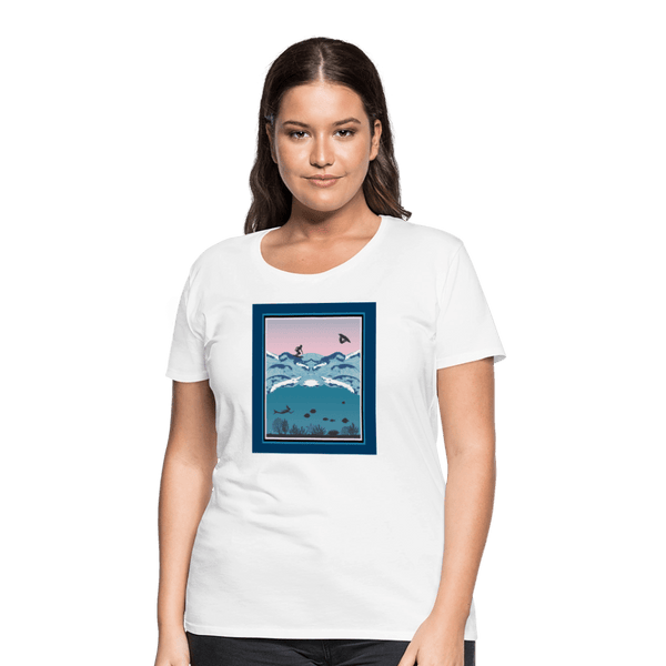 65 MCMLXV Women’s Ipanema Surf Premium T-Shirt - 65mcmlxv
