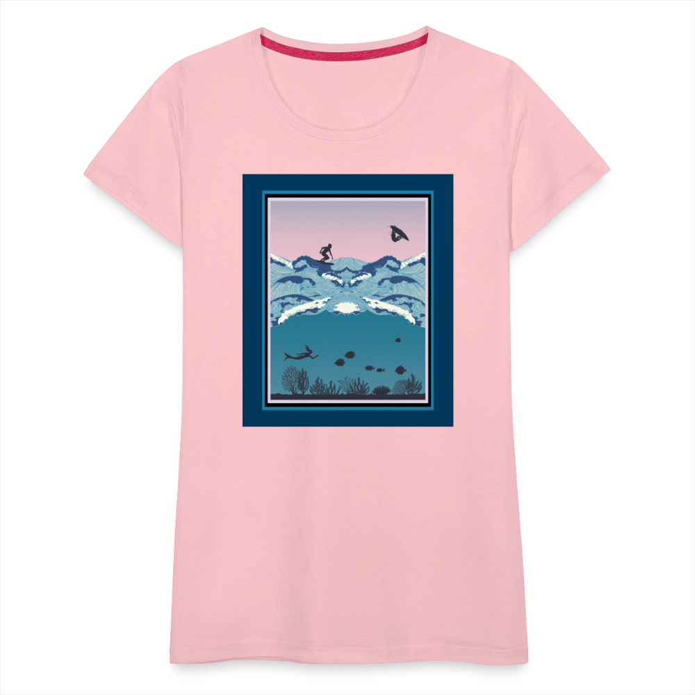 65 MCMLXV Women’s Ipanema Surf Premium T-Shirt - 65mcmlxv
