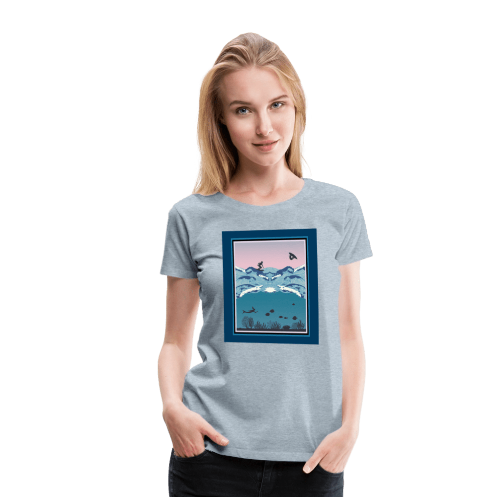 65 MCMLXV Women’s Ipanema Surf Premium T-Shirt - 65mcmlxv