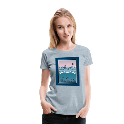 65 MCMLXV Women’s Ipanema Surf Premium T-Shirt - 65mcmlxv