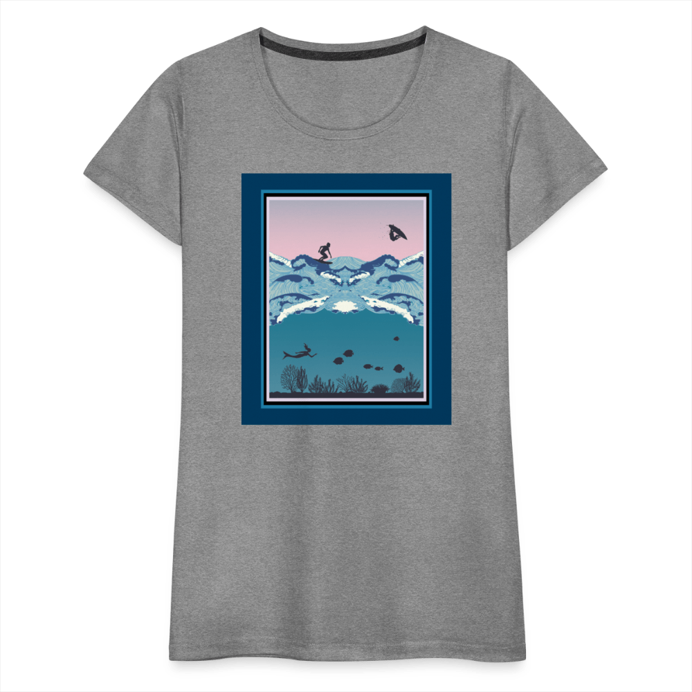 65 MCMLXV Women’s Ipanema Surf Premium T-Shirt - 65mcmlxv