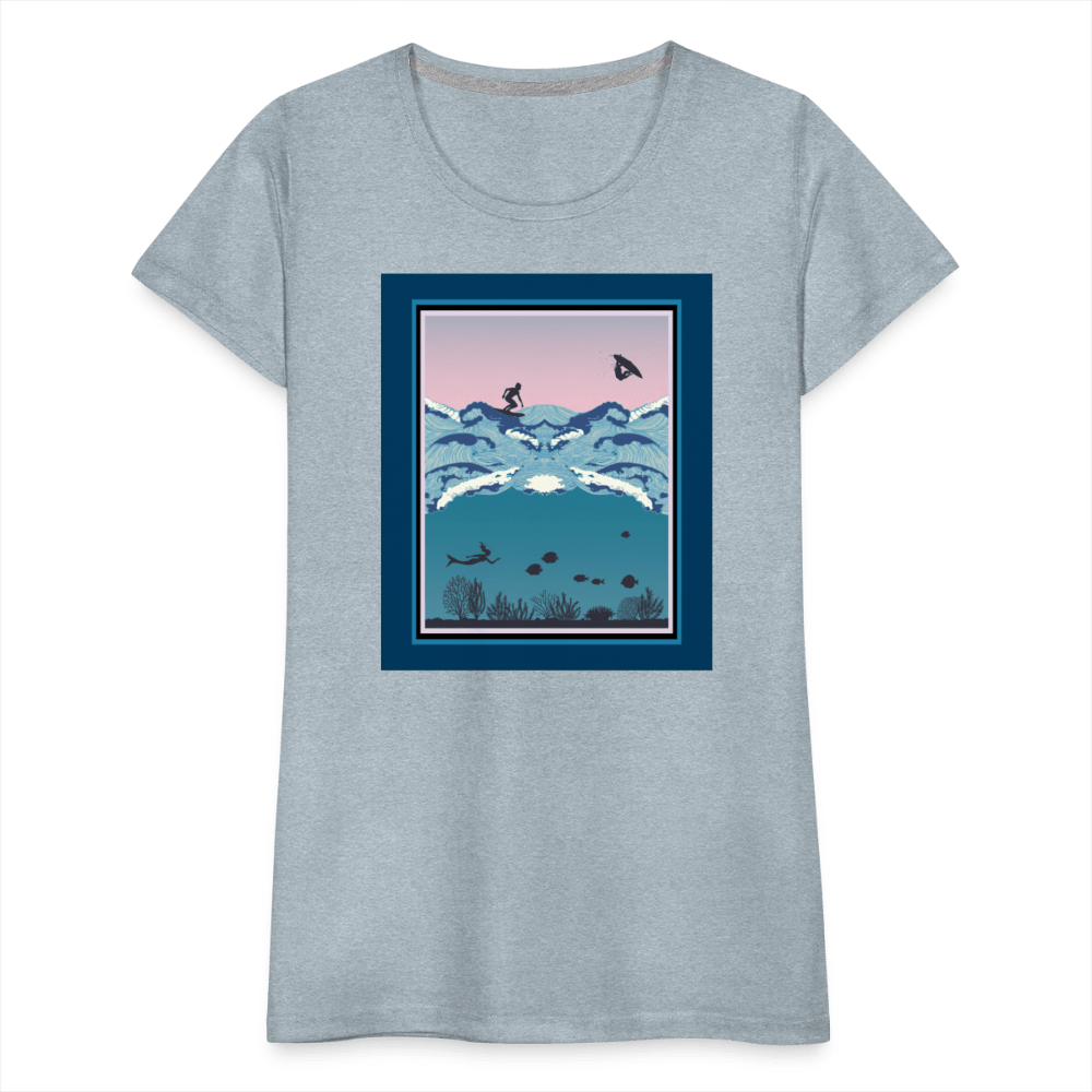 65 MCMLXV Women’s Ipanema Surf Premium T-Shirt - 65mcmlxv