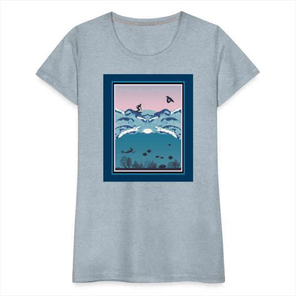 65 MCMLXV Women’s Ipanema Surf Premium T-Shirt - 65mcmlxv