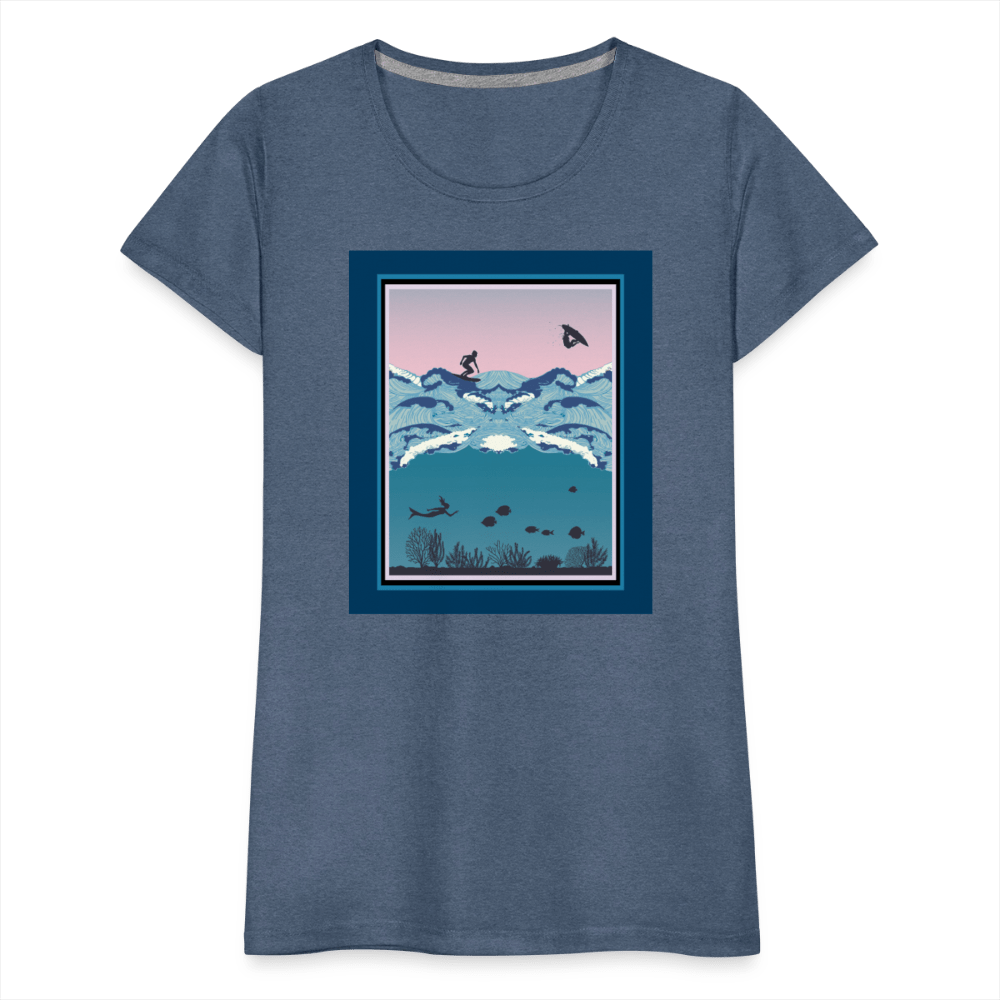 65 MCMLXV Women’s Ipanema Surf Premium T-Shirt - 65mcmlxv