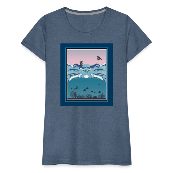 65 MCMLXV Women’s Ipanema Surf Premium T-Shirt - 65mcmlxv