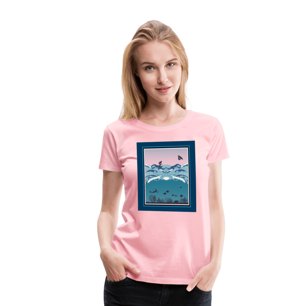 65 MCMLXV Women’s Ipanema Surf Premium T-Shirt - 65mcmlxv