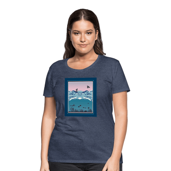 65 MCMLXV Women’s Ipanema Surf Premium T-Shirt - 65mcmlxv