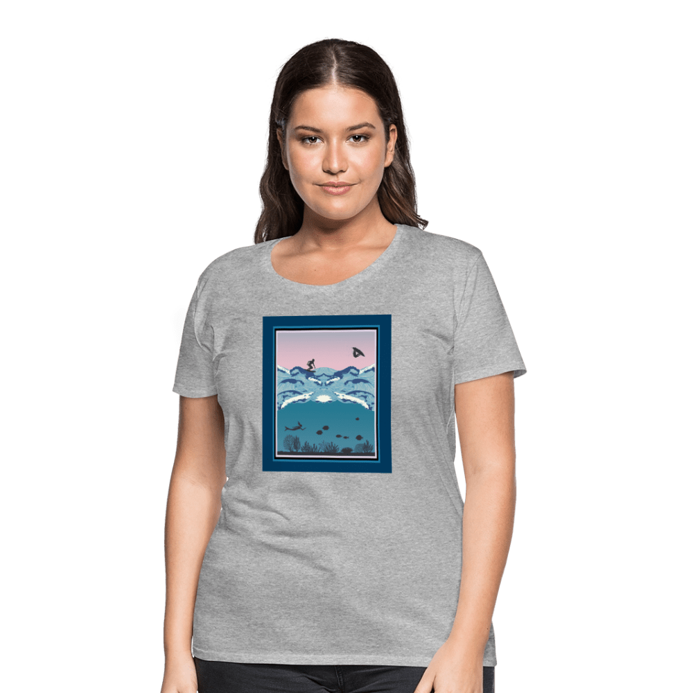 65 MCMLXV Women’s Ipanema Surf Premium T-Shirt - 65mcmlxv