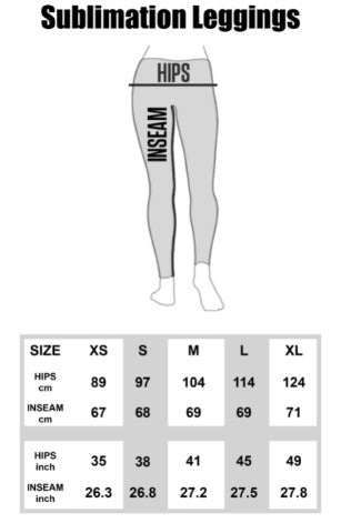 65 MCMLXV Women's LGBT Lesbian Pride Sunset Flag Print Leggings - 65mcmlxv