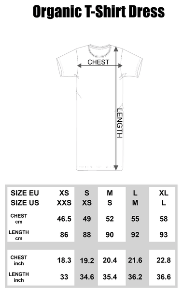 65 MCMLXV Women's LGBT Pride Rainbow Flag Love Heart Graphic Organic T-Shirt Dress - 65mcmlxv