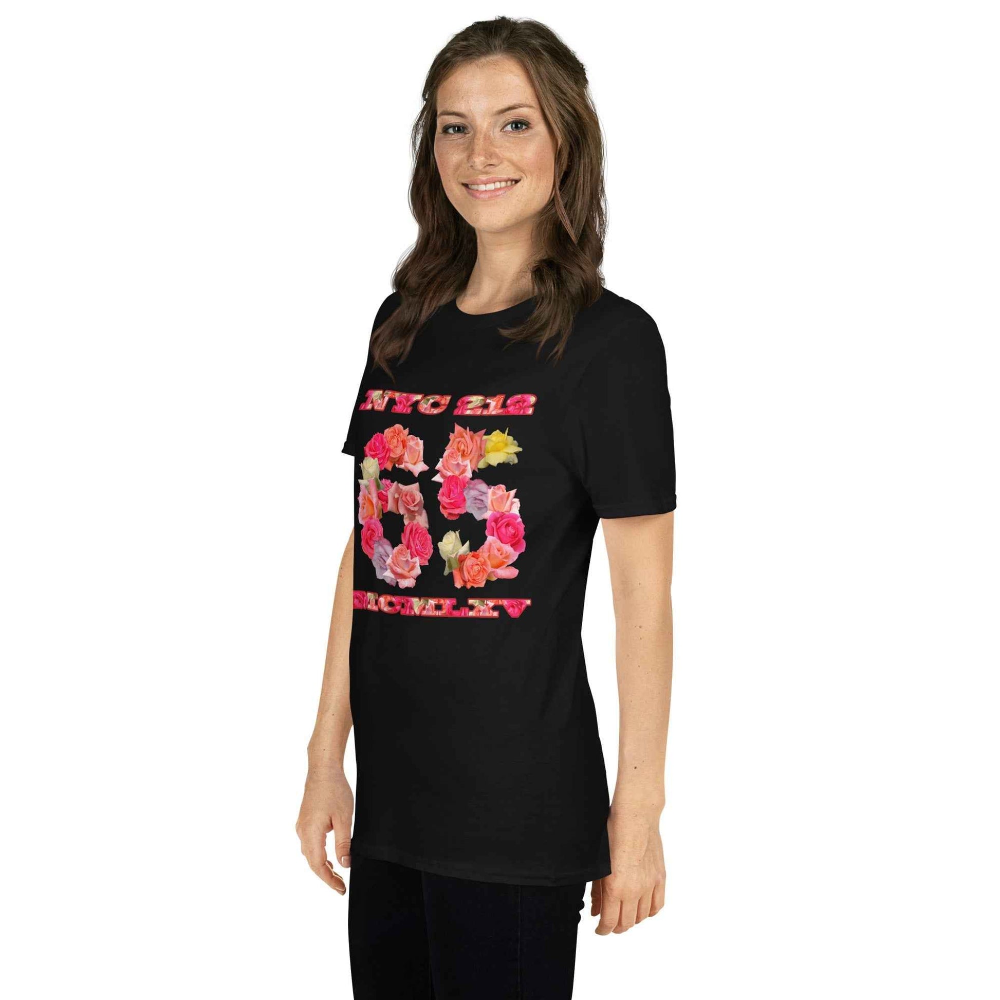 65 MCMLXV Women's NYC Roses Graphic T-Shirt