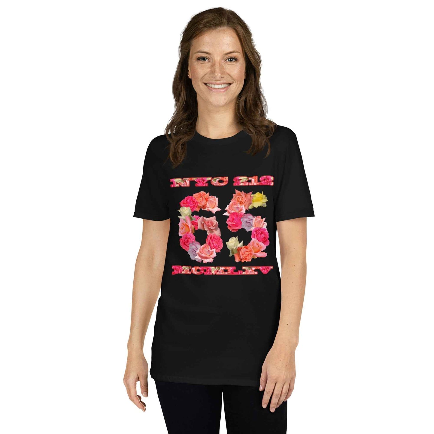 65 MCMLXV Women's NYC Roses Graphic T-Shirt