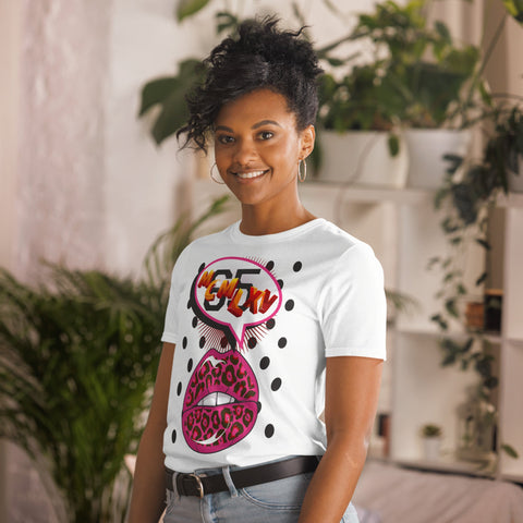 65 MCMLXV Women's Pop Art Lips Graphic T-Shirt - 65mcmlxv