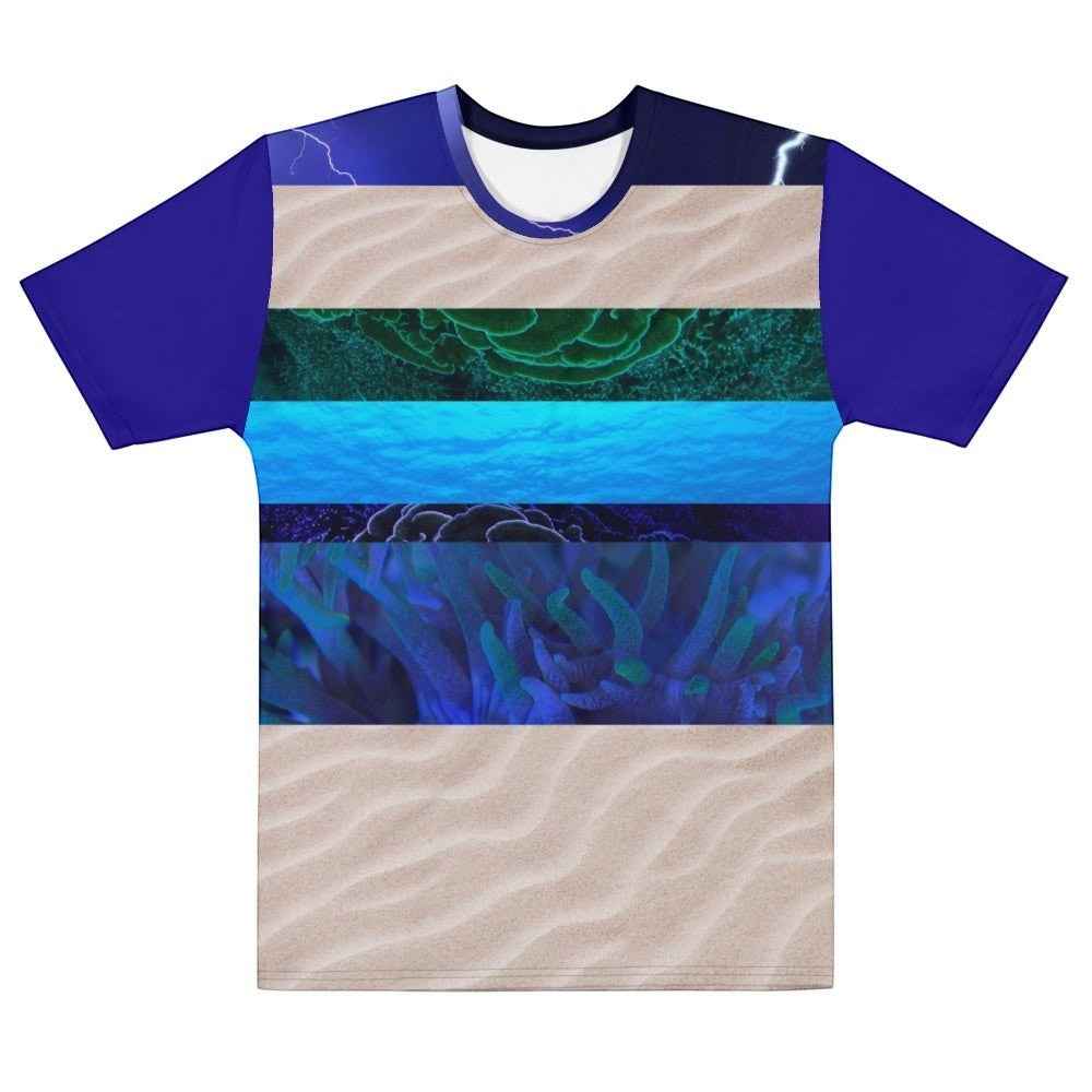 65 MCMLXV Men's Earth, Air & Sea Print T-Shirt