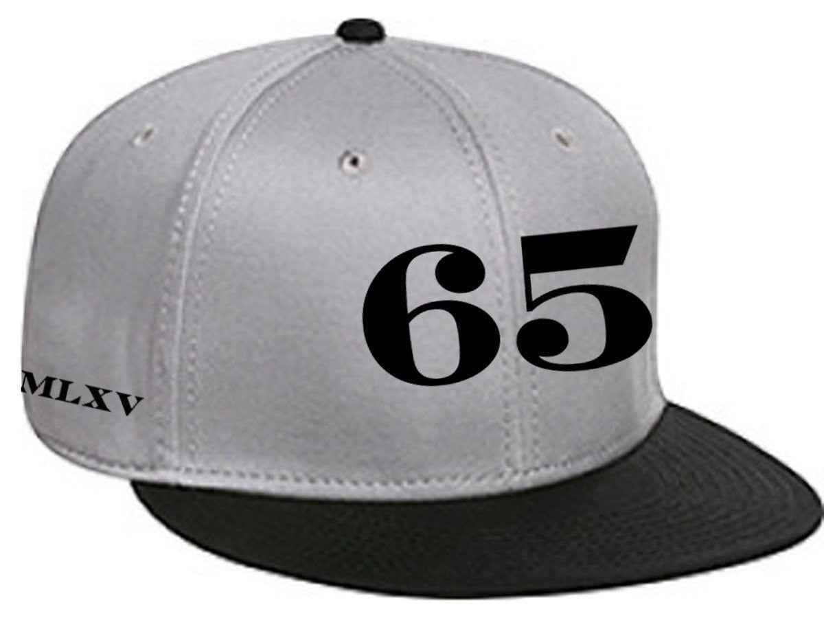 65 MCMLXV Classic 65 Logo 6 Panel 3-D Puff Embroidered Cap