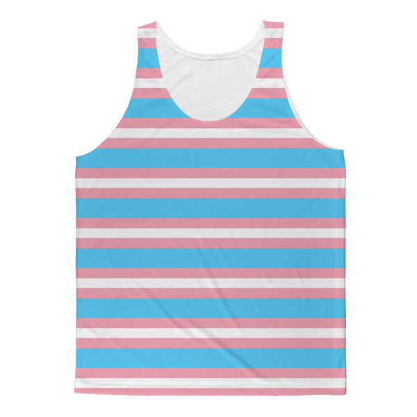 65 MCMLXV Unisex LGBT Transgender Pride Flag Tank Top