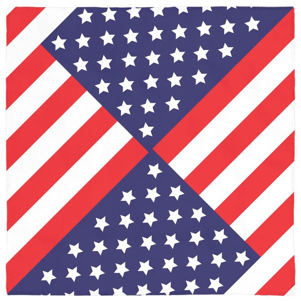 65 MCMLXV Americana USA Flag Print Pet Bandana - 65mcmlxv
