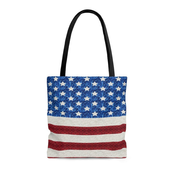 65 MCMLXV Americana USA Flag Print Tote Bag - 65mcmlxv