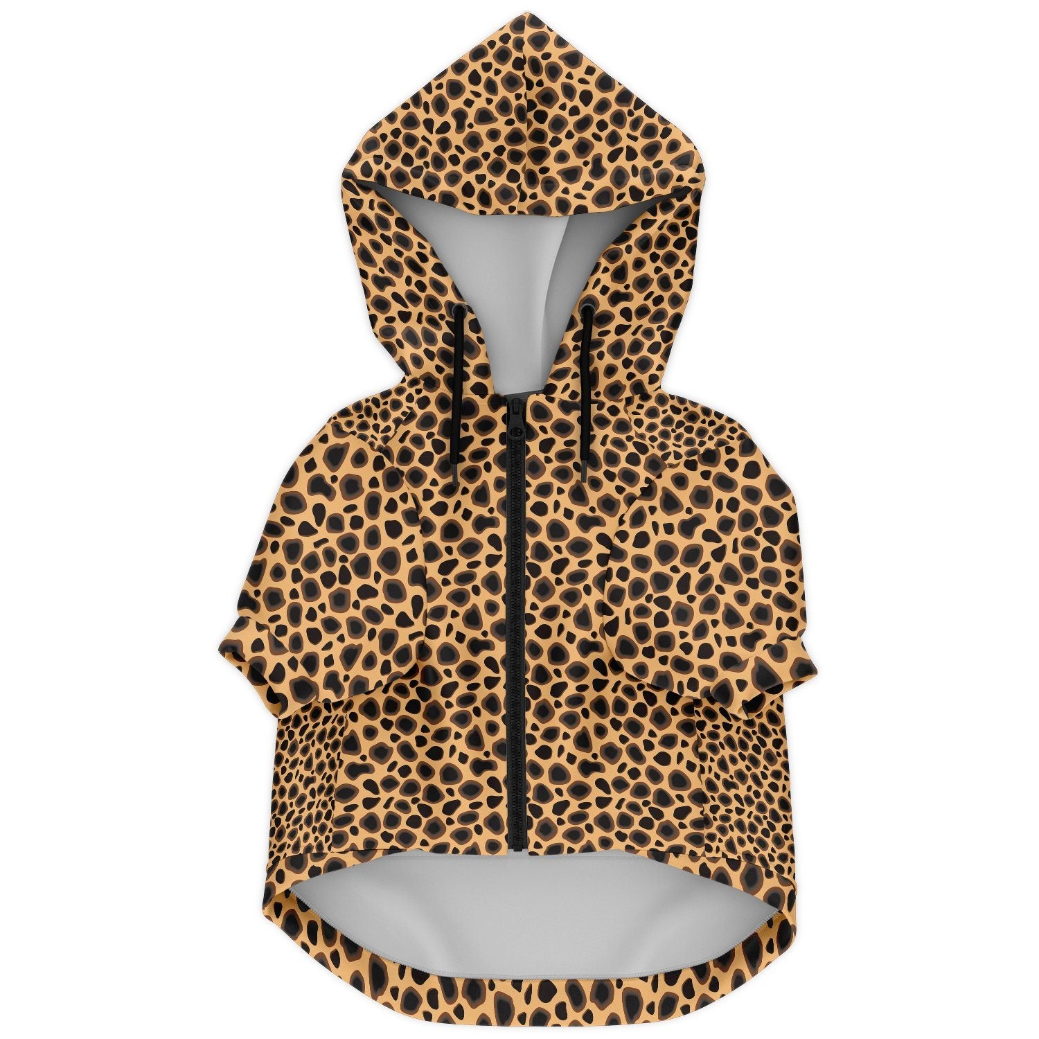 65 MCMLXV Cheetah Print Dog Zip Hoodie - 65mcmlxv