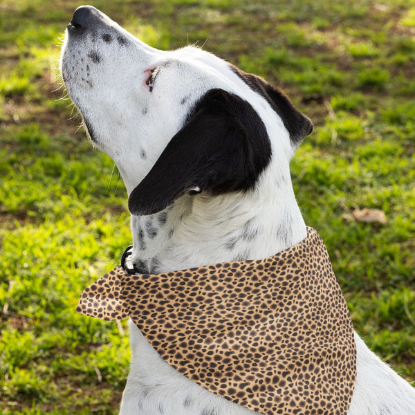 65 MCMLXV Cheetah Print Pet Bandana - 65mcmlxv