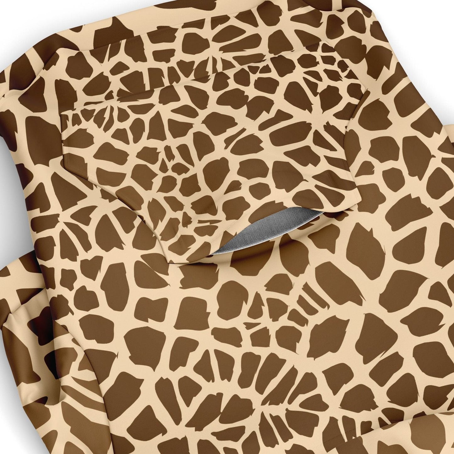 65 MCMLXV Giraffe Print Dog Zip Hoodie - 65mcmlxv