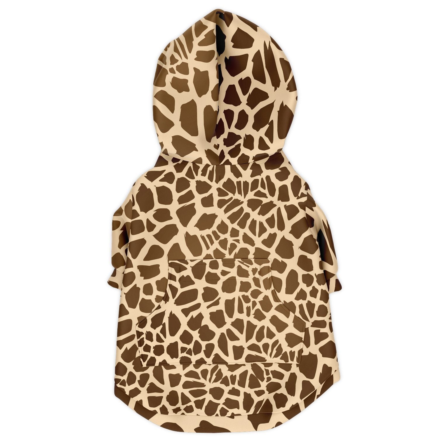 65 MCMLXV Giraffe Print Dog Zip Hoodie - 65mcmlxv