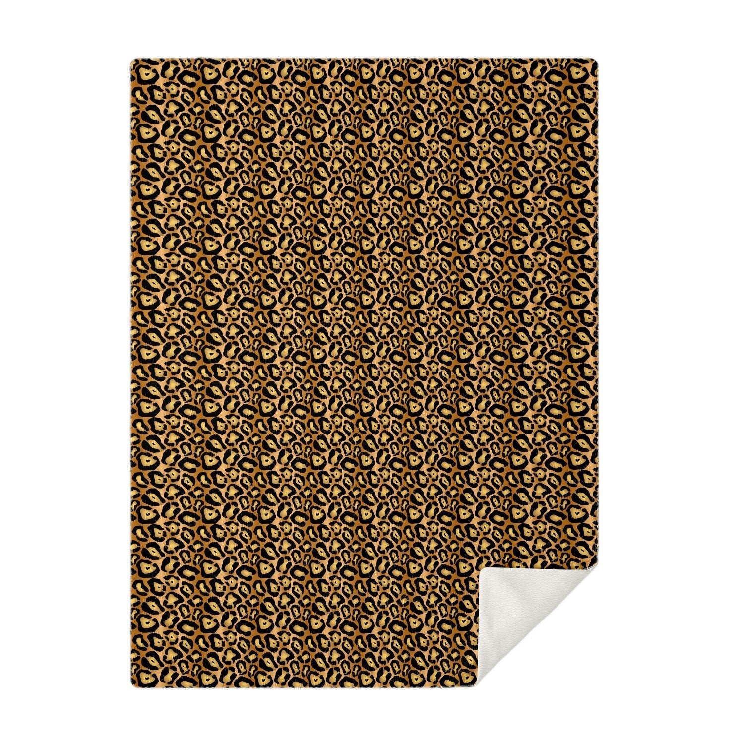65 MCMLXV Jaguar Print Microfleece Blanket - 65mcmlxv