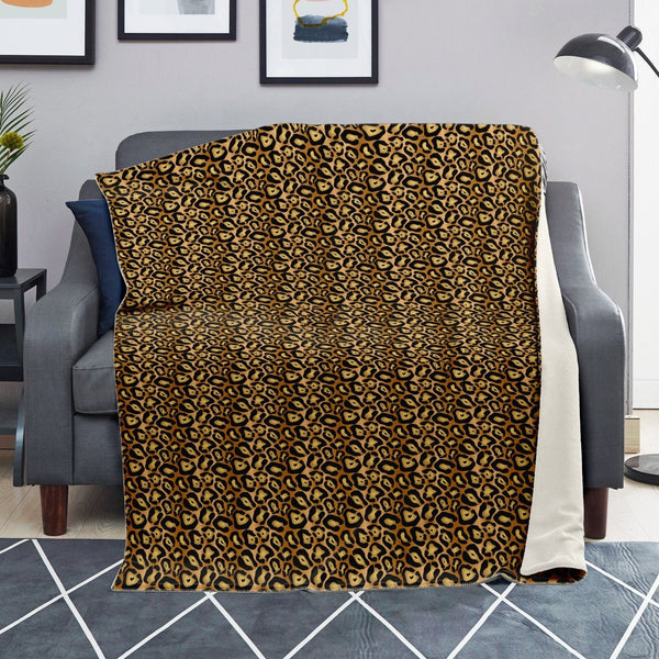 65 MCMLXV Jaguar Print Microfleece Blanket - 65mcmlxv