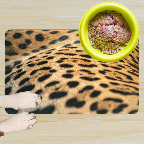 65 MCMLXV Jaguar Print Pet Placemat - 65mcmlxv