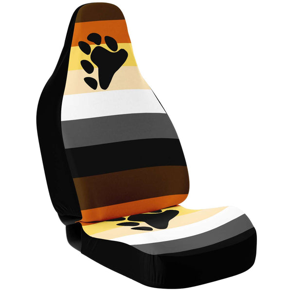 65 MCMLXV LGBT Bear Pride Flag print Car Seat Cover - 65mcmlxv