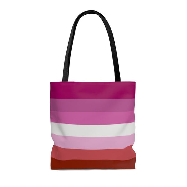 65 MCMLXV LGBT Lesbian Pride Flag Print Tote Bag - 65mcmlxv