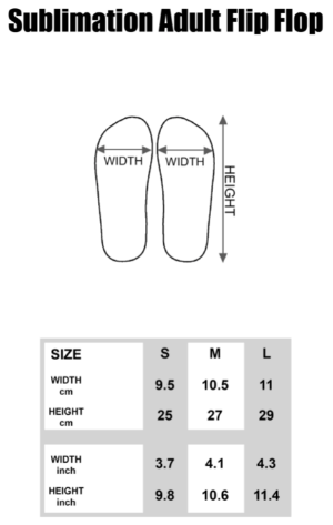 65 MCMLXV LGBT Lesbian Pride Sunset Flag Adult Flip Flops - 65mcmlxv