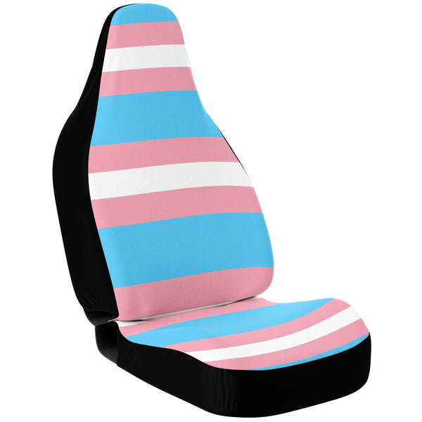65 MCMLXV LGBT Transgender Pride Flag Print Car Seat Cover - 65mcmlxv