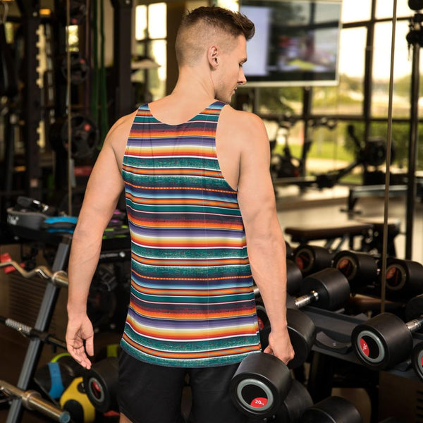65 MCMLXV Men's Blanket Stripe Tank Top - 65mcmlxv