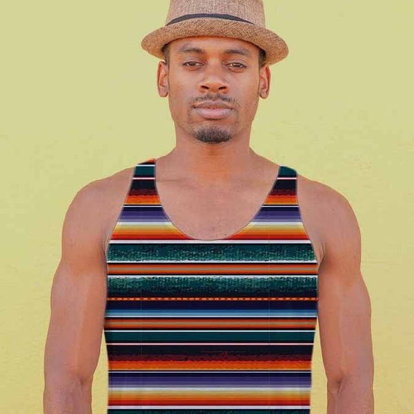 65 MCMLXV Men's Blanket Stripe Tank Top - 65mcmlxv