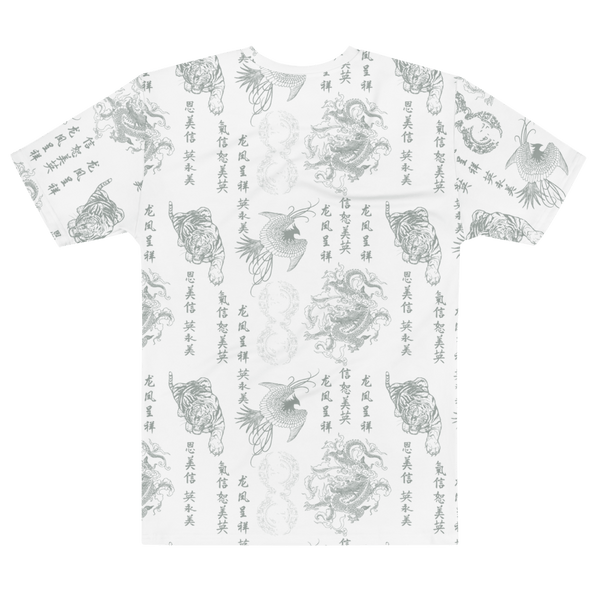 65 MCMLXV Men's "Destroy All Icons" Tattoo Print T-Shirt - 65mcmlxv