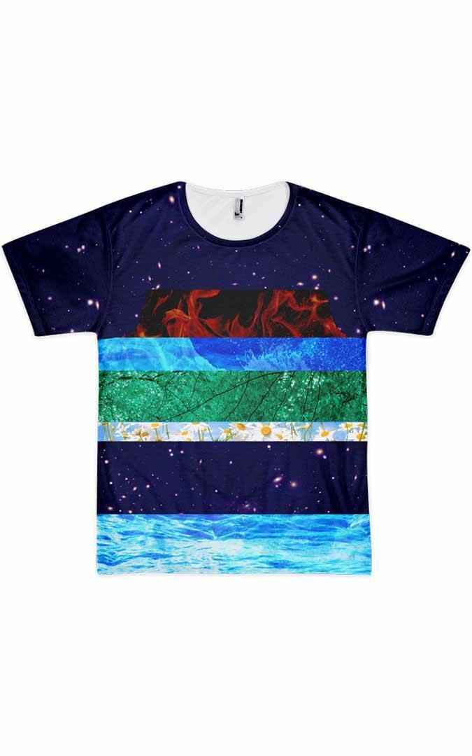 65 MCMLXV Men's Elemental Print T-Shirt