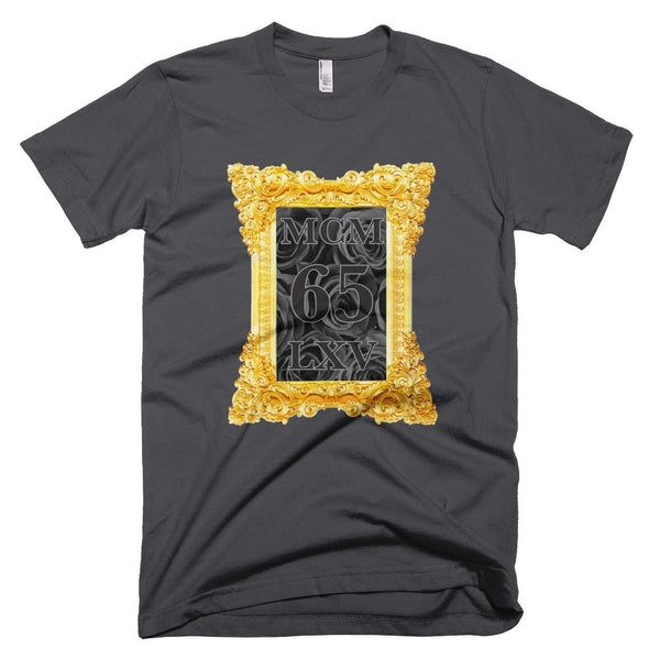 65 MCMLXV Men's Framed Black Roses Graphic T-Shirt - 65mcmlxv