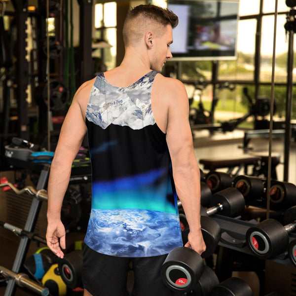 65 MCMLXV Men's Ice Planet Zero Print Tank Top - 65mcmlxv