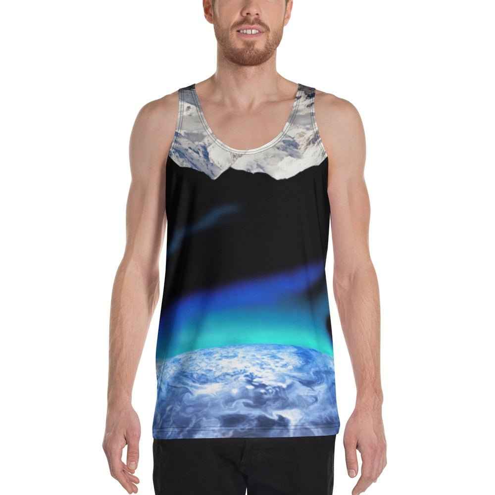 65 MCMLXV Men's Ice Planet Zero Print Tank Top