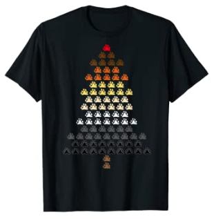 65 MCMLXV Men's LGBT Bear Pride Flag Christmas Tree Graphic T-Shirt - 65mcmlxv