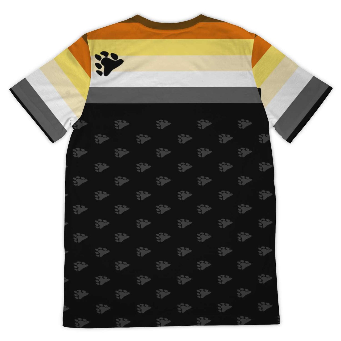 65 MCMLXV Men's LGBT Bear Pride Flag Print T-Shirt - 65mcmlxv