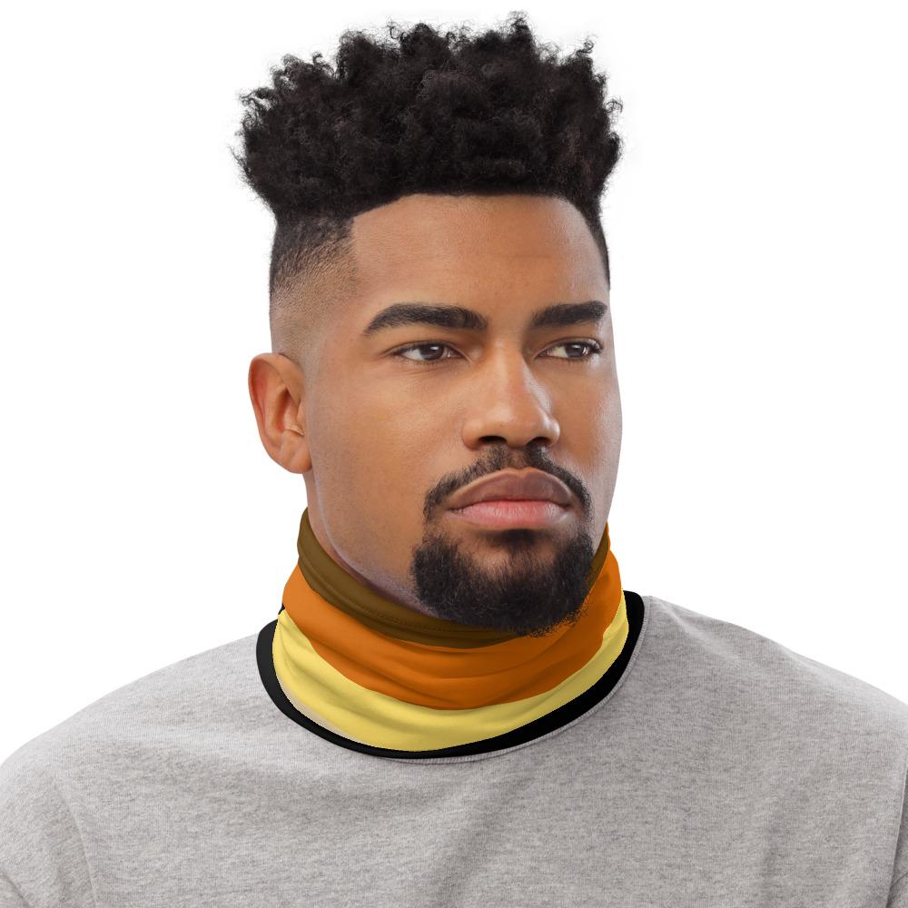 65 MCMLXV Men's LGBT Pride Bear Flag Print Neck Gaiter Balaclava - 65mcmlxv