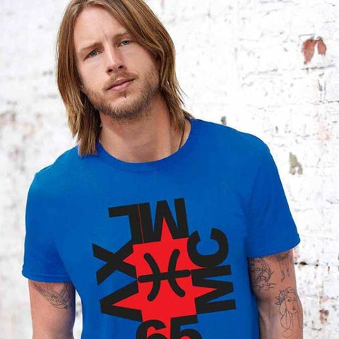 65 MCMLXV Men's Modern Art Graphic Logo T-Shirt - 65mcmlxv