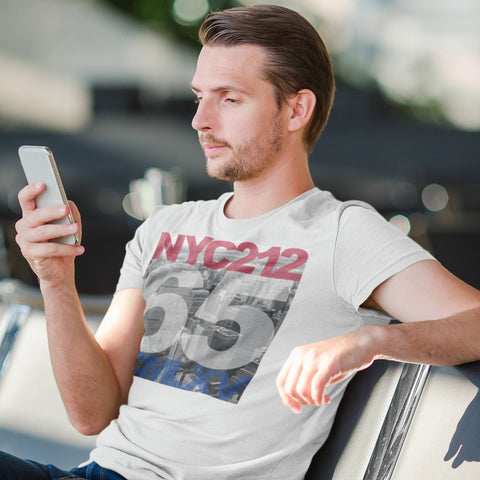 65 MCMLXV Men's NYC 212 Skyline Graphic T-Shirt - 65mcmlxv