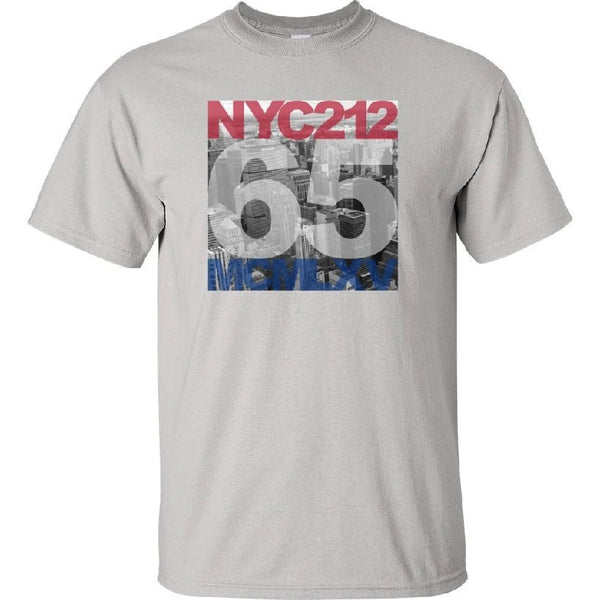 65 MCMLXV Men's NYC 212 Skyline Graphic T-Shirt - 65mcmlxv