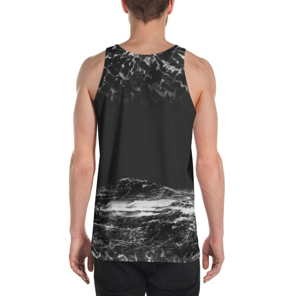 65 MCMLXV Men's Obsidian Planet Printed Tank Top - 65mcmlxv