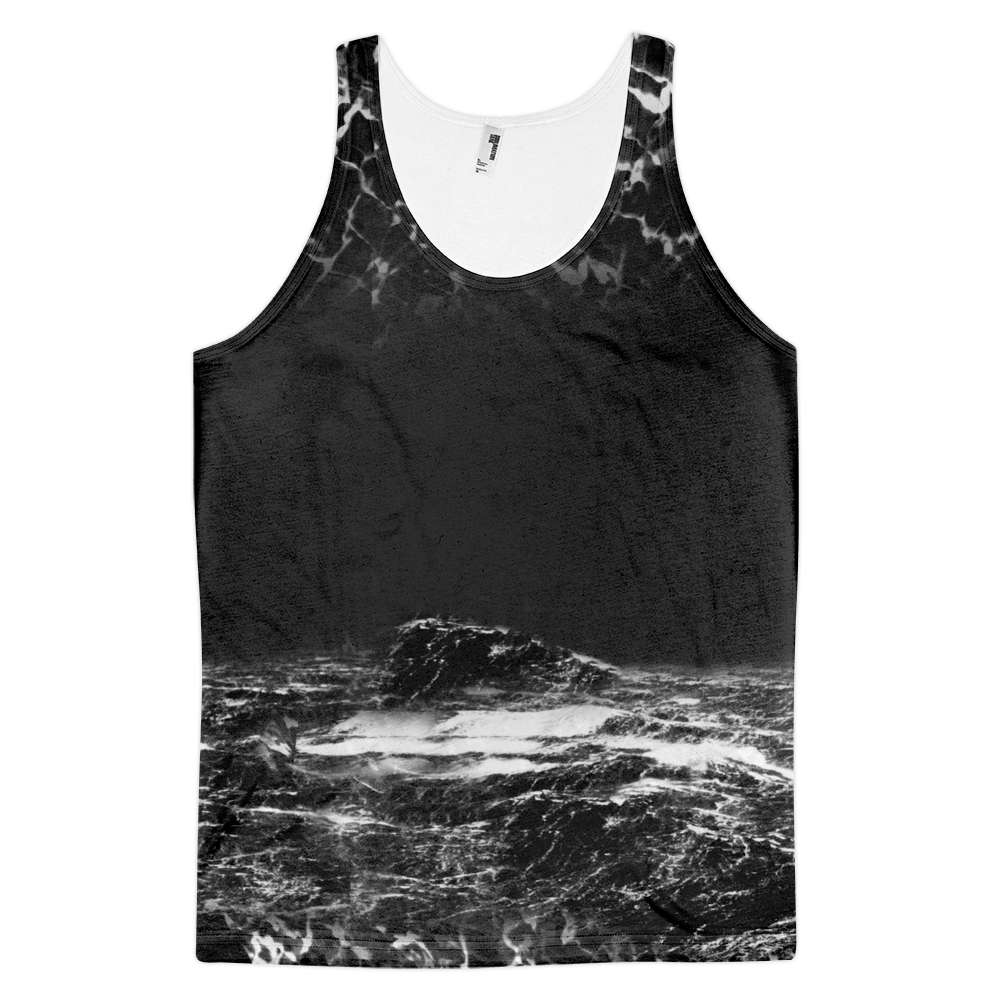 65 MCMLXV Men's Obsidian Planet Printed Tank Top - 65mcmlxv
