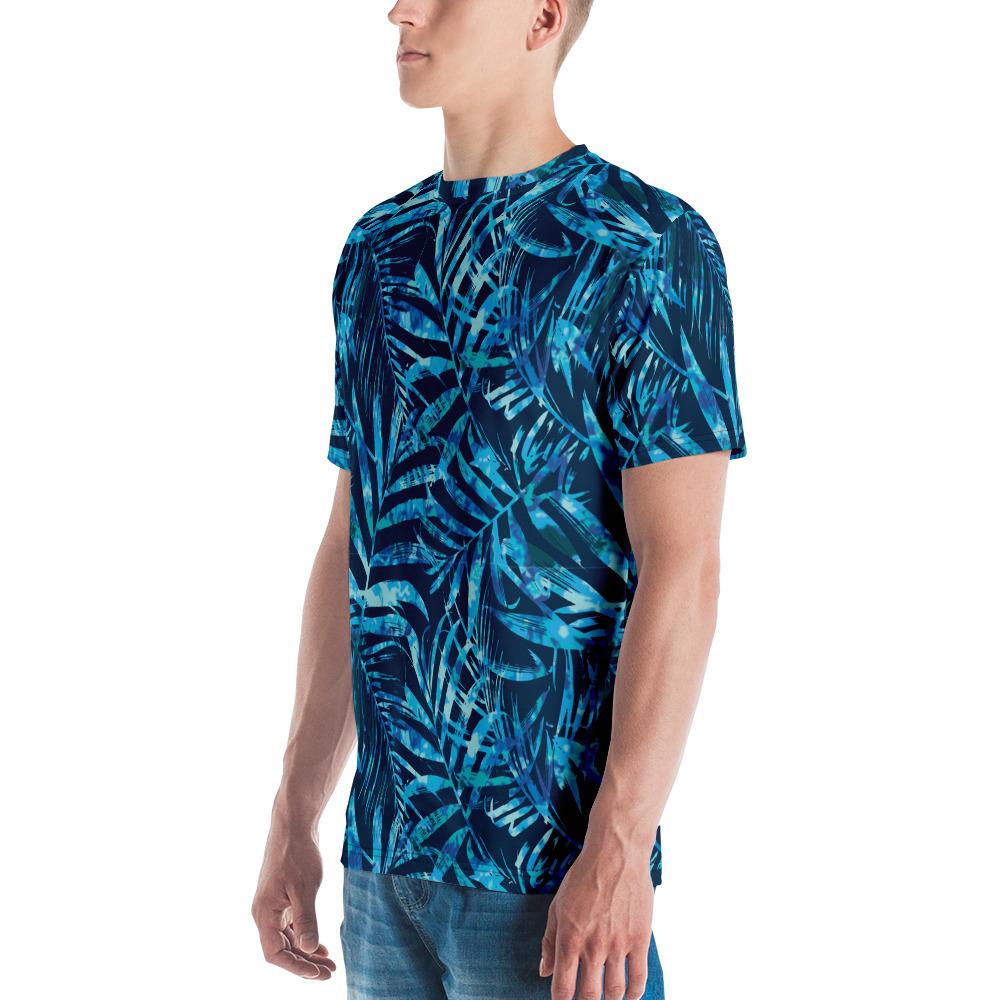 65 MCMLXV Men's Tropical Tie - Dye Leaves Print T-shirt - 65mcmlxv