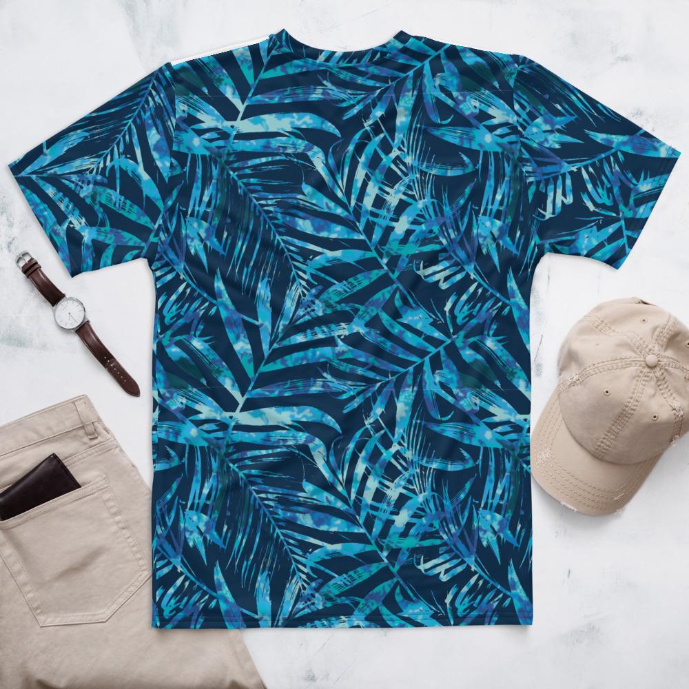 65 MCMLXV Men's Tropical Tie - Dye Leaves Print T-shirt - 65mcmlxv